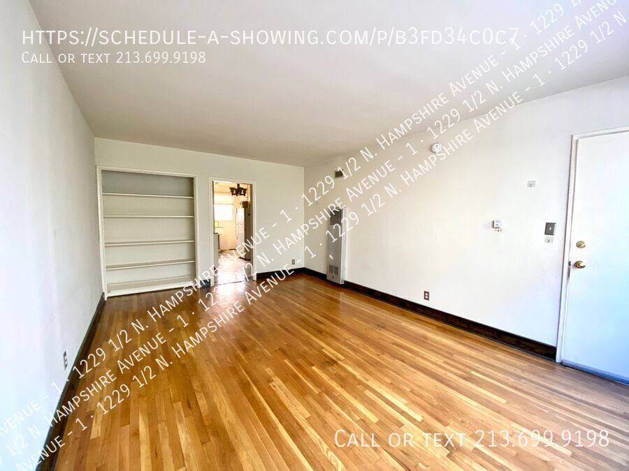 Apartment for rent at 1229 1 2 N Hampshire Ave #1, Los Angeles, CA 90029