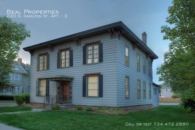 Apartment for rent at 220 N Hamilton St #3, Ypsilanti, MI 48197