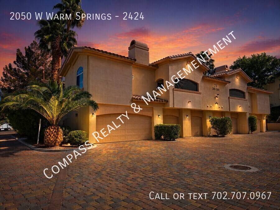 Condo for rent at 2050 W Warm Springs #2422, Henderson, NV 89014