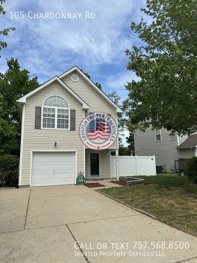 House for rent at 105 Chardonnay Rd, Williamsburg, VA 23185