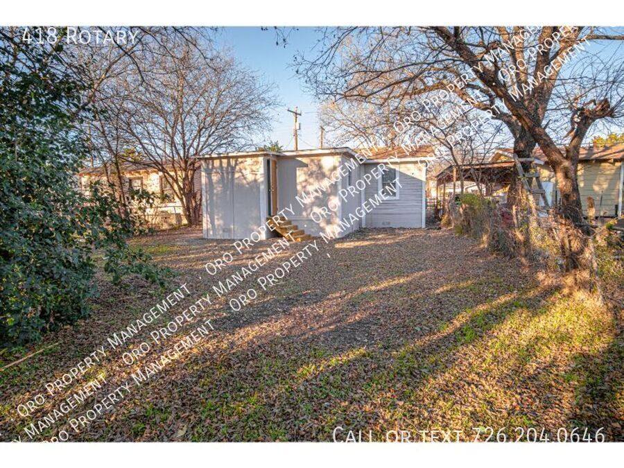 House for rent at 418 Rotary, San Antonio, TX 78202