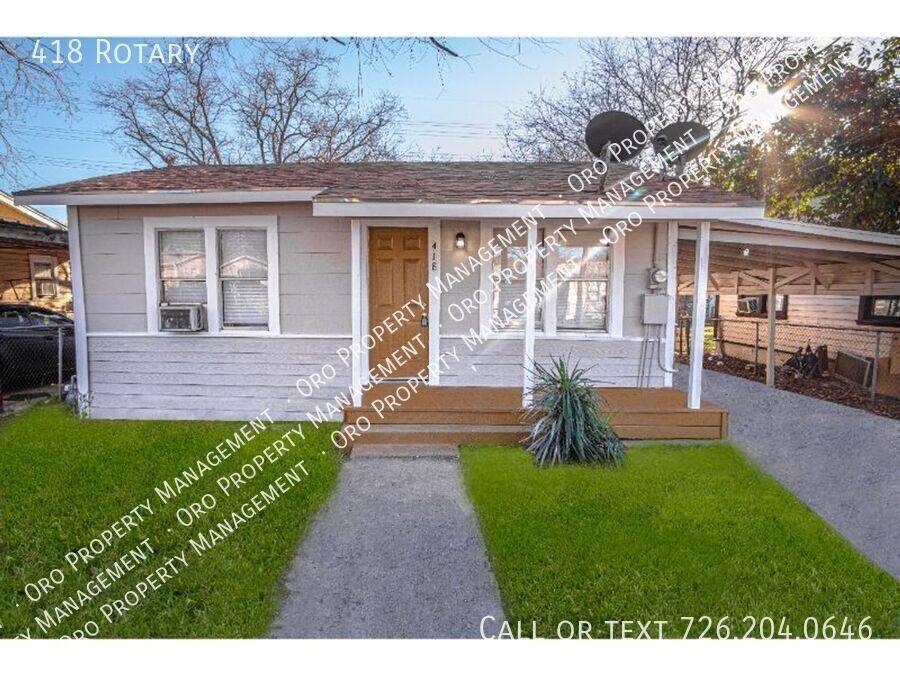 House for rent at 418 Rotary, San Antonio, TX 78202