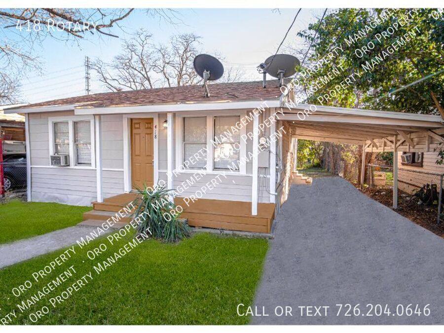 House for rent at 418 Rotary, San Antonio, TX 78202