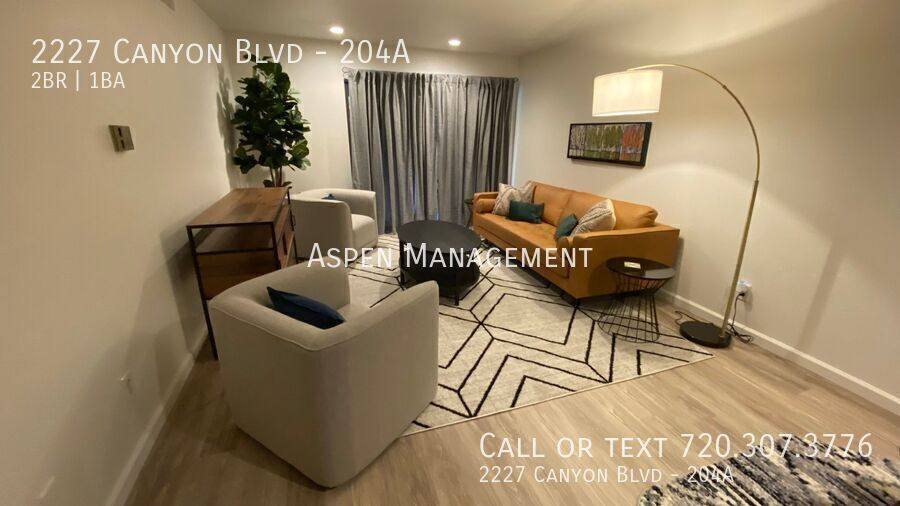 Condo for rent at 2227 Canyon Blvd #204A, Boulder, CO 80302