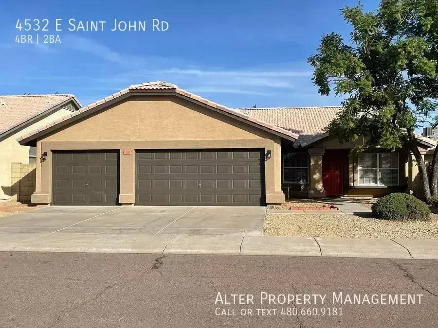 House for rent at 4532 E Saint John Rd, Phoenix, AZ 85032