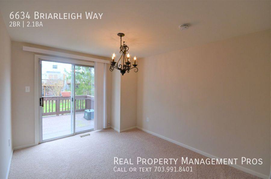 Townhouse for rent at 6634 Briarleigh Way, Alexandria, VA 22315
