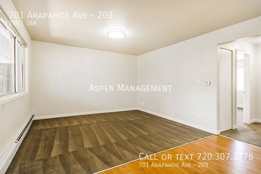 Apartment for rent at 701 Arapahoe Ave, Boulder, CO 80302