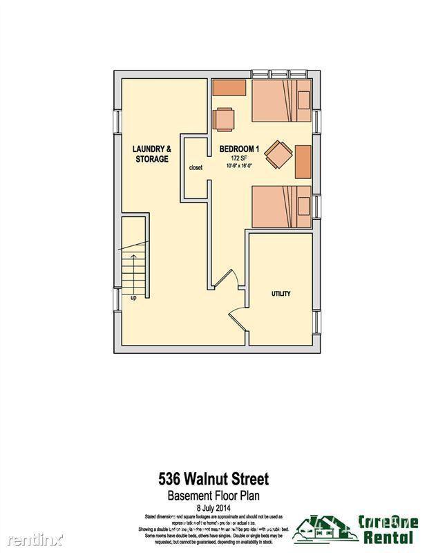 House for rent at 536 Walnut St, Ann Arbor, MI 48104