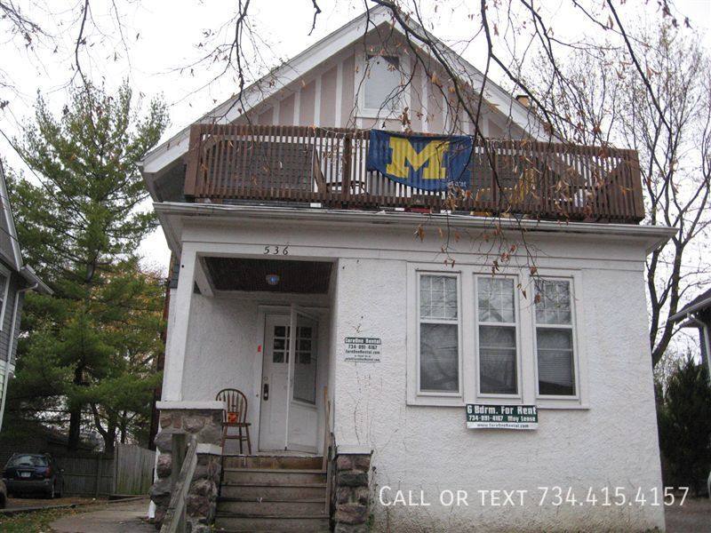 House for rent at 536 Walnut St, Ann Arbor, MI 48104