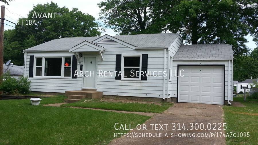 House for rent at 1253 Avant, Saint Louis, MO 63137