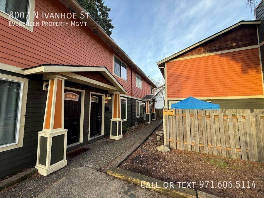 Apartment for rent at 8007 N Ivanhoe St, Portland, OR 97203