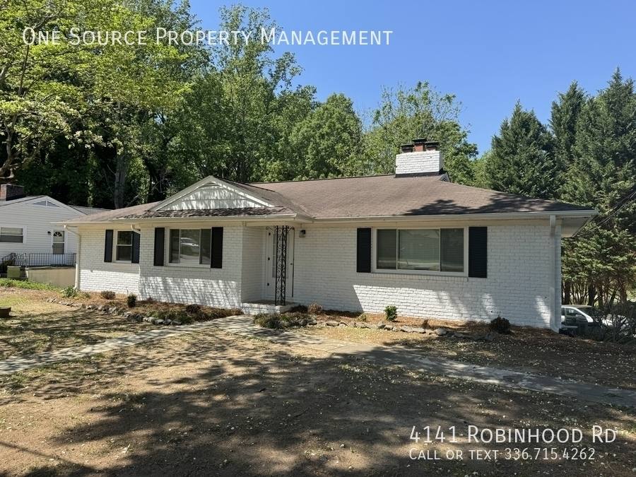 House for rent at 4141 Robinhood Rd, Winston Salem, NC 27106