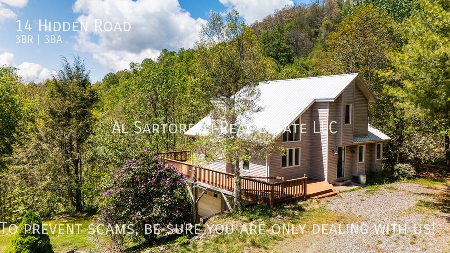 House for rent at 14 Hidden Rd, Clyde, NC 28721