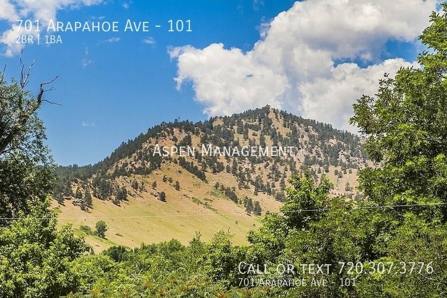 Apartment for rent at 701 Arapahoe Ave #101, Boulder, CO 80302