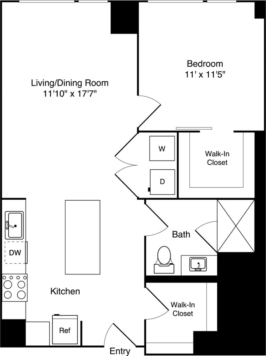 Apartment for rent at 35 Lomasney Way #607, Boston, MA 02114