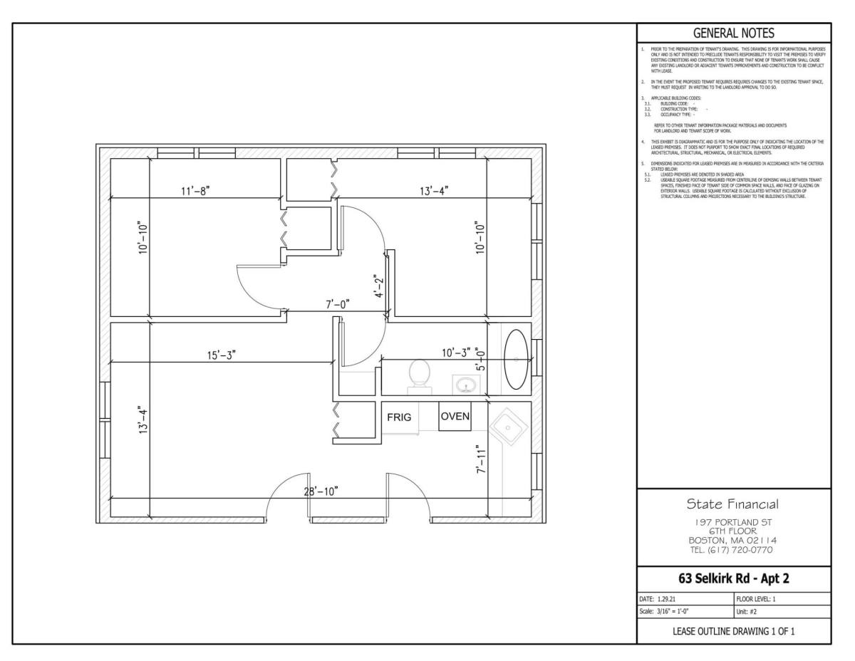 Apartment for rent at 63 Selkirk Rd, Brighton, MA 02135