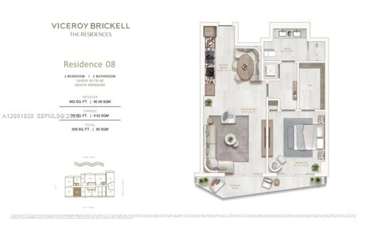 Apartment for rent at 77 SE #5, Miami, FL 33131