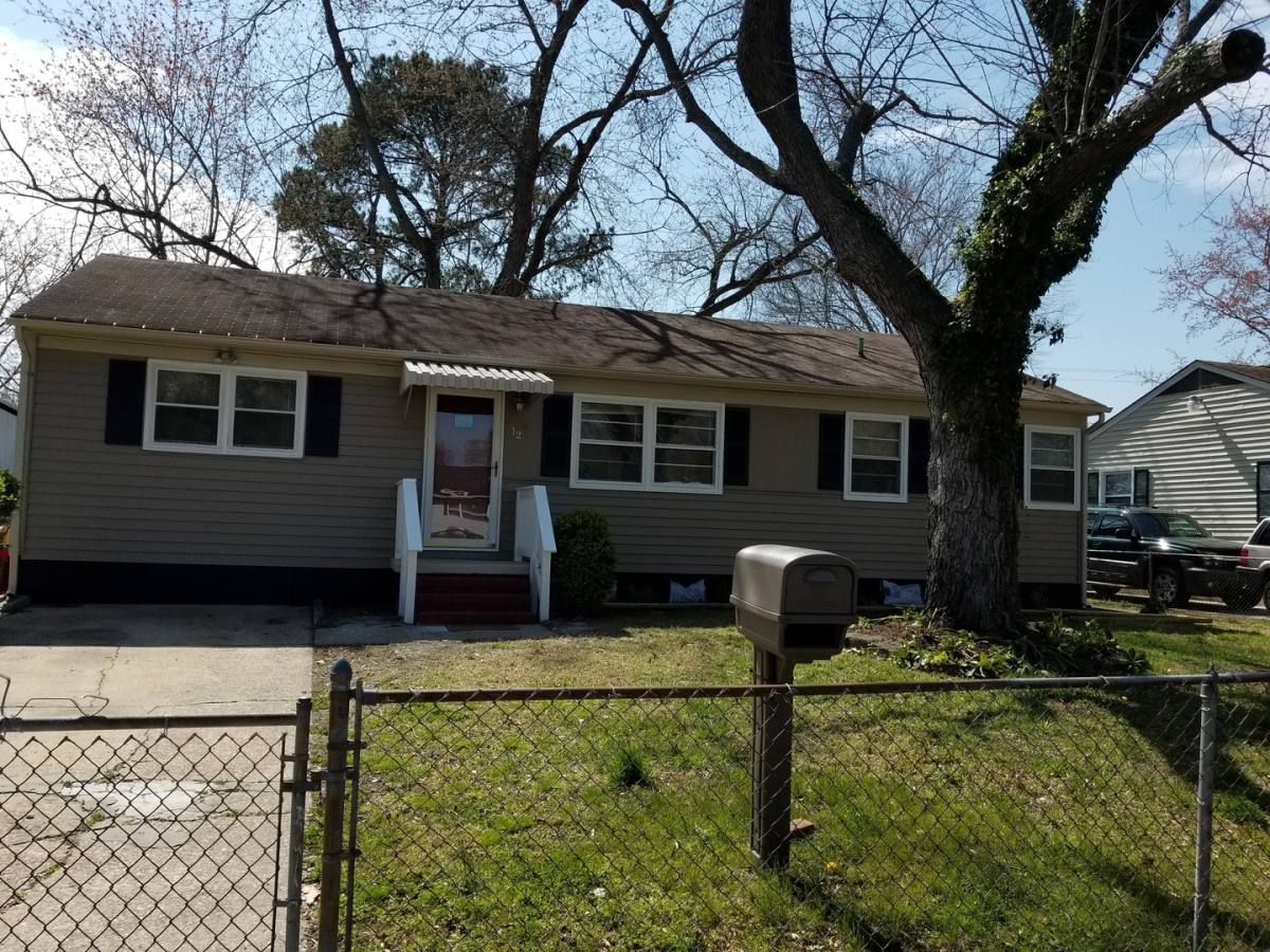 House for rent at 12 Clemwood Parkway, Hampton, VA 23669