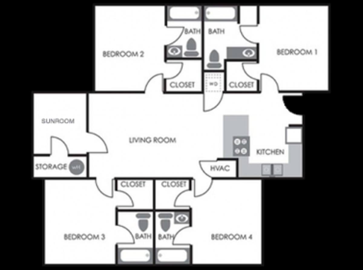 Apartment for rent at 1921 Wolftech Lane, Raleigh, NC 27603