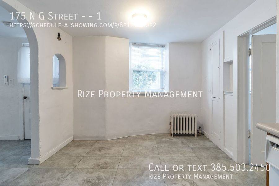 Apartment for rent at 175 N G St #1, Salt Lake City, UT 84111