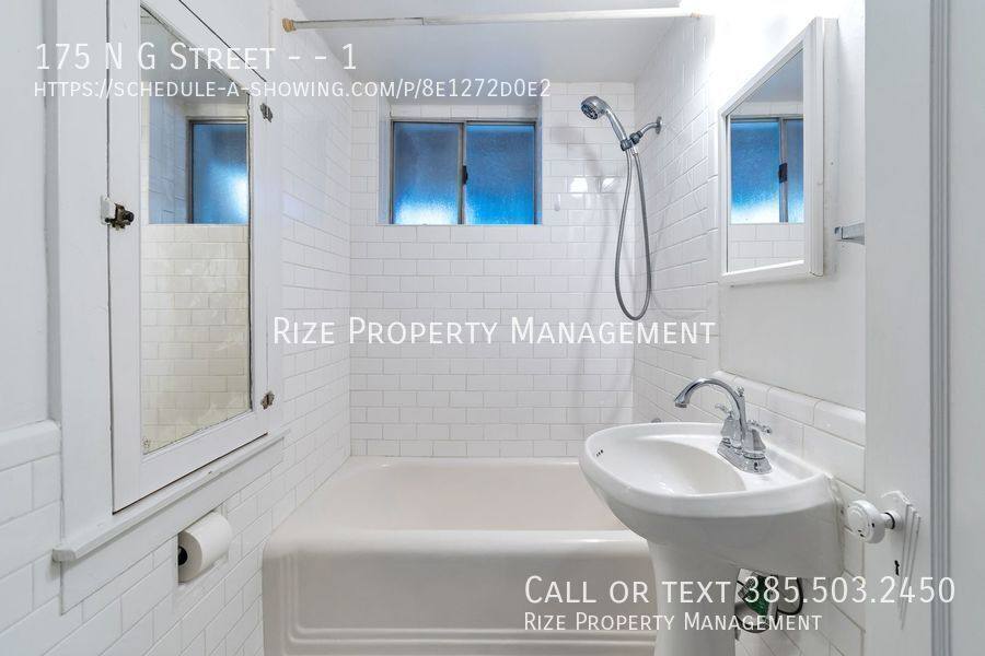 Apartment for rent at 175 N G St #1, Salt Lake City, UT 84111