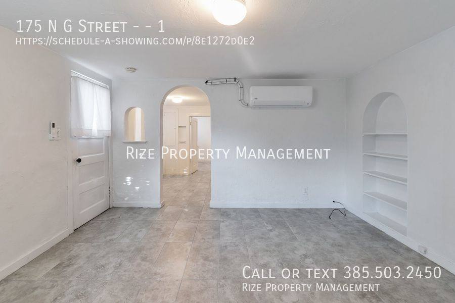 Apartment for rent at 175 N G St #1, Salt Lake City, UT 84111