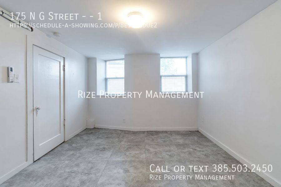 Apartment for rent at 175 N G St #1, Salt Lake City, UT 84111