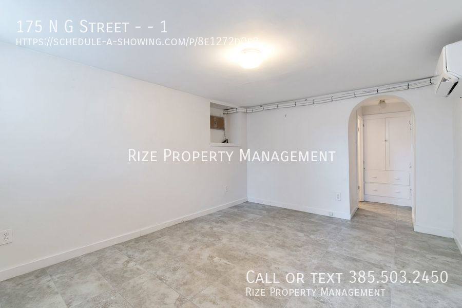 Apartment for rent at 175 N G St #1, Salt Lake City, UT 84111