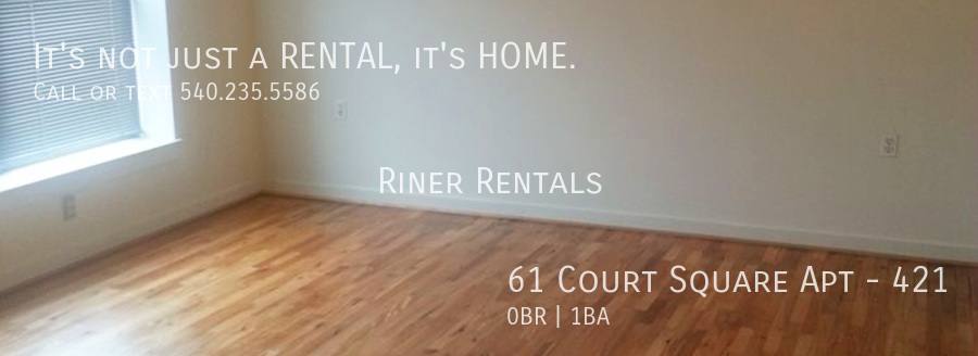 Apartment for rent at 61 Court Square #421, Harrisonburg, VA 22801