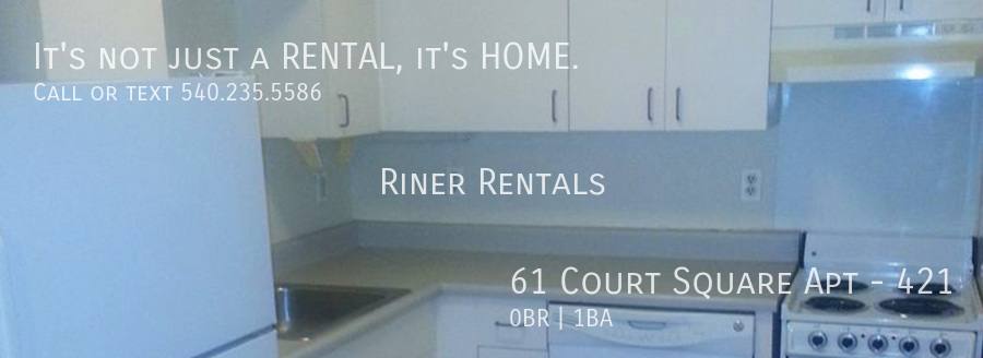 Apartment for rent at 61 Court Square #421, Harrisonburg, VA 22801