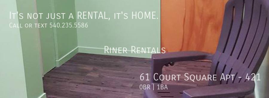 Apartment for rent at 61 Court Square #421, Harrisonburg, VA 22801