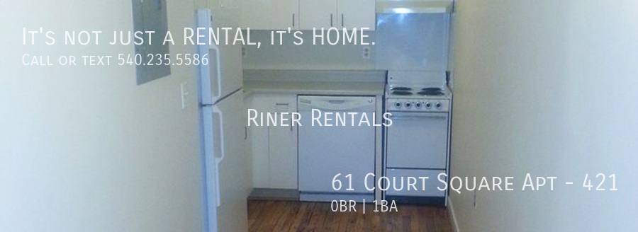 Apartment for rent at 61 Court Square #421, Harrisonburg, VA 22801