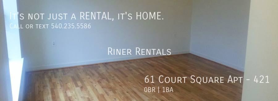 Apartment for rent at 61 Court Square #421, Harrisonburg, VA 22801