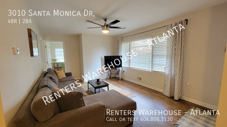 House for rent at 3010 Santa Monica Dr, Decatur, GA 30032