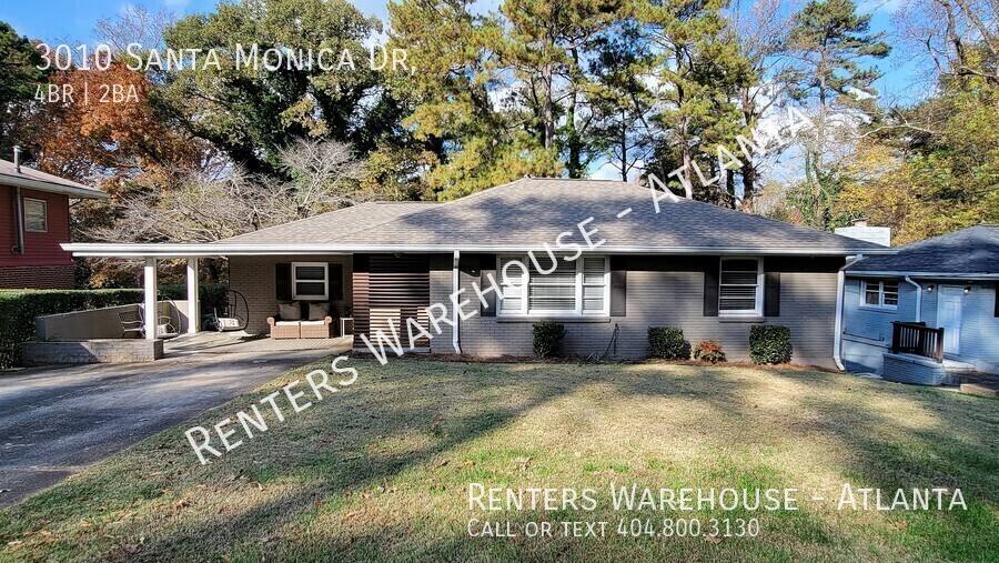 House for rent at 3010 Santa Monica Dr, Decatur, GA 30032