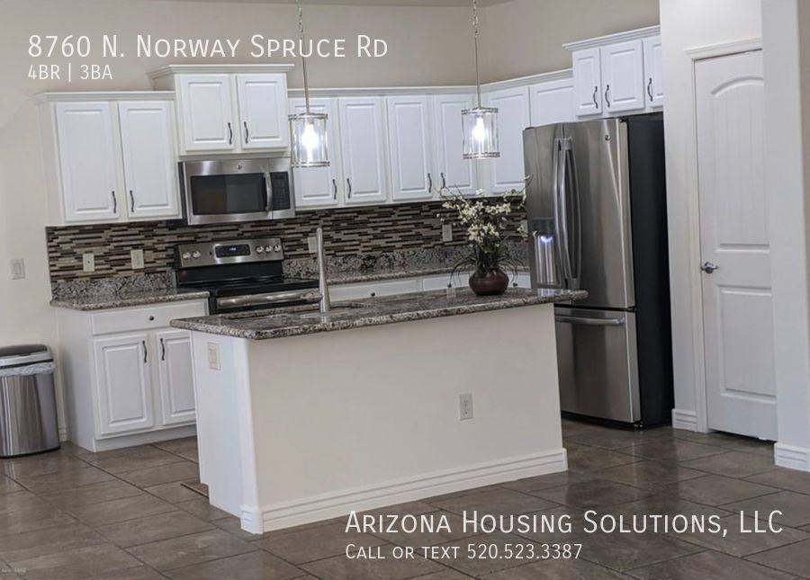 House for rent at 8760 N Norway Spruce Rd, Tucson, AZ 85743