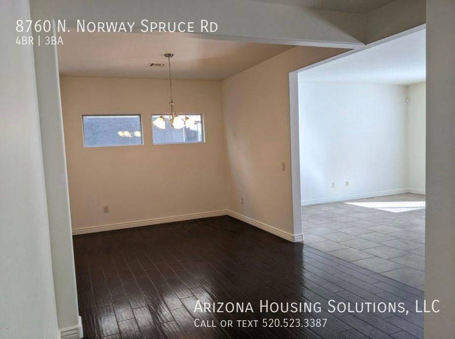 House for rent at 8760 N Norway Spruce Rd, Tucson, AZ 85743