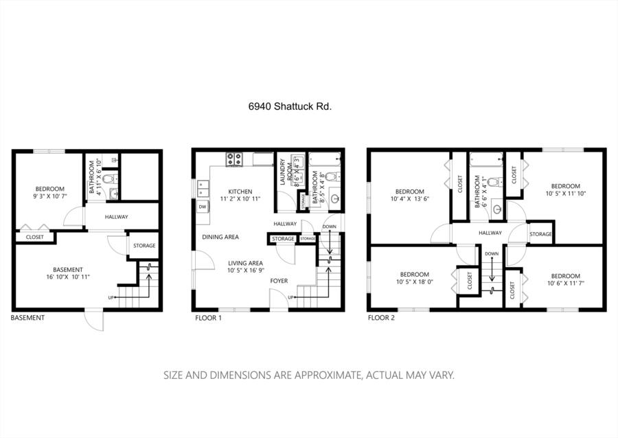 Apartment for rent at 6940 Shattuck Rd, Saginaw, MI 48603