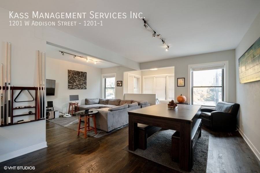 Apartment for rent at 1201 W Addison St #1, Chicago, IL 60613
