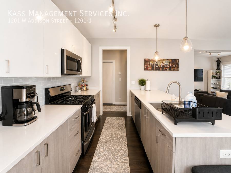 Apartment for rent at 1201 W Addison St #1, Chicago, IL 60613