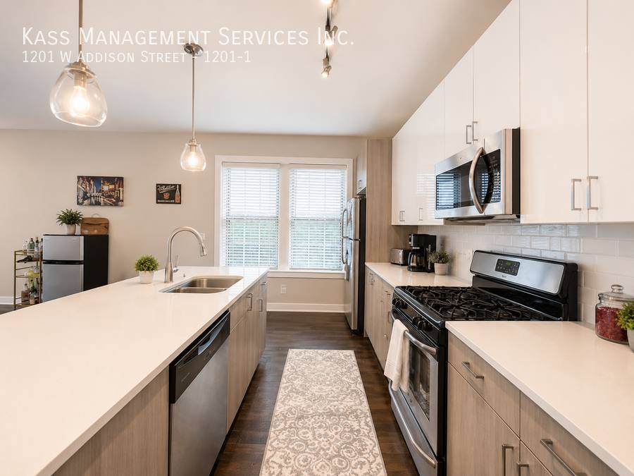 Apartment for rent at 1201 W Addison St #1, Chicago, IL 60613