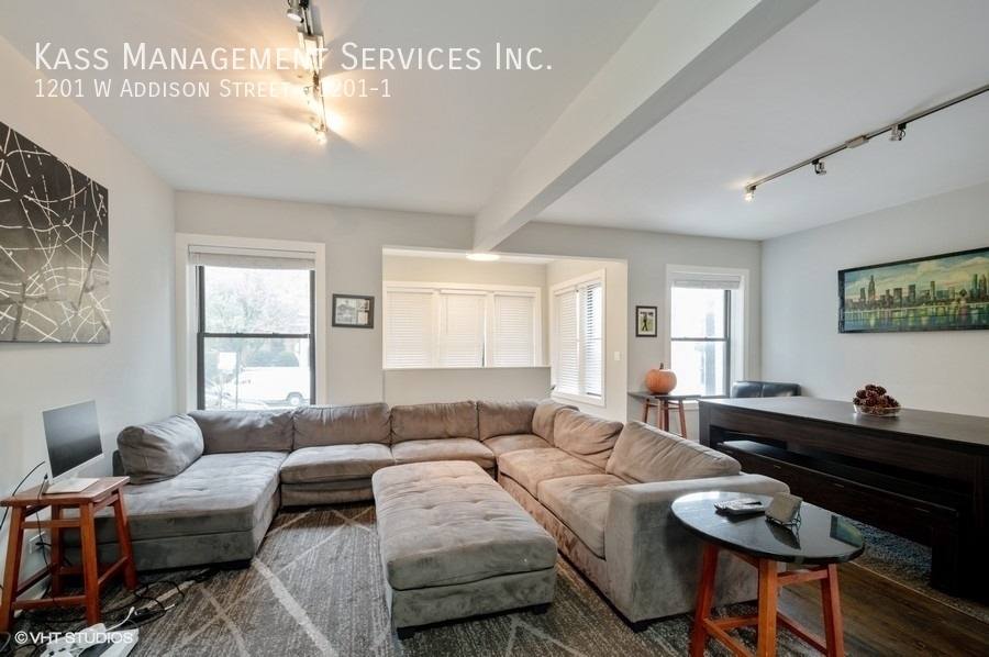 Apartment for rent at 1201 W Addison St #1, Chicago, IL 60613