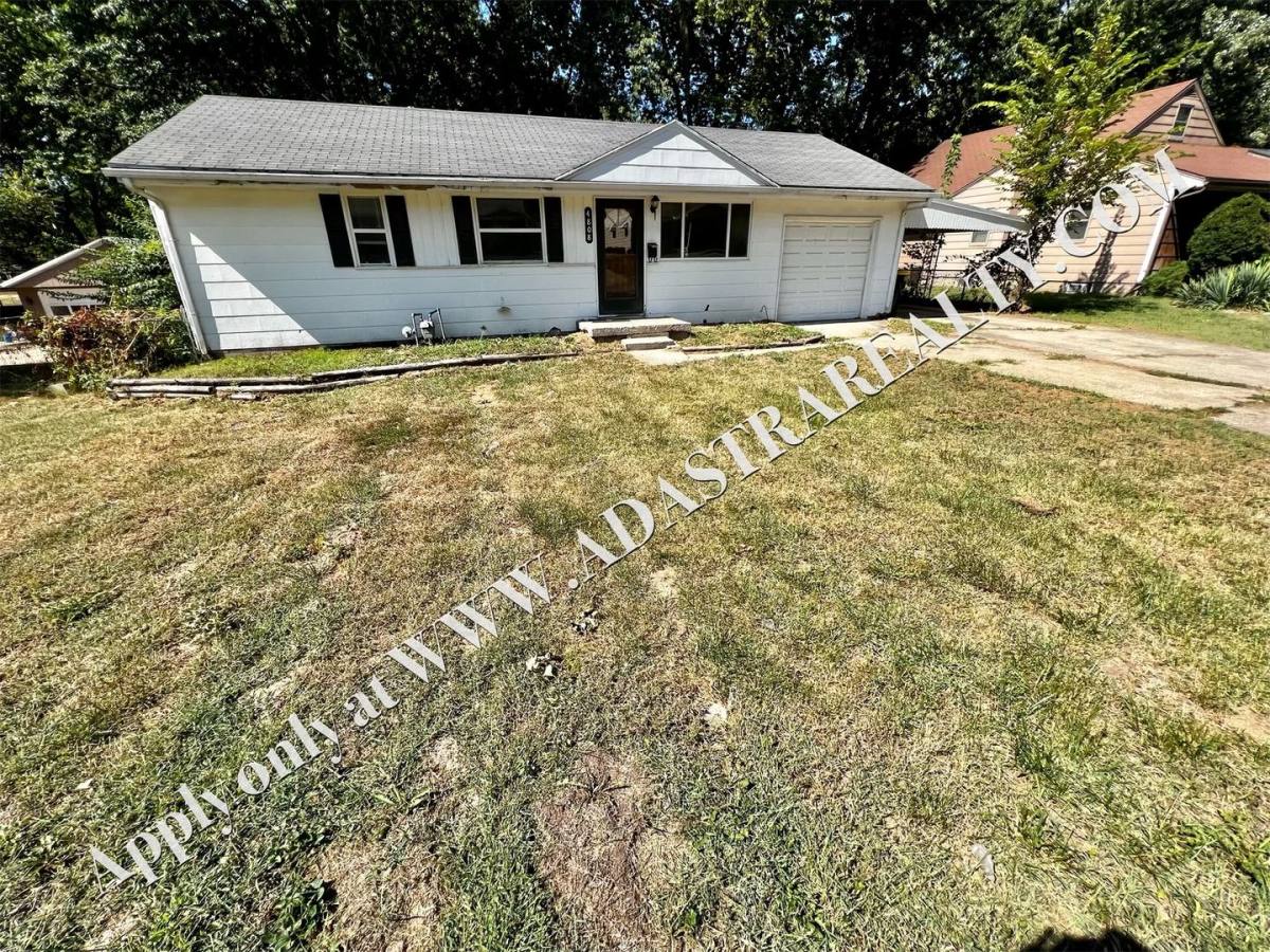 House for rent at 4808 Appleton Ave, Kansas City, MO 64133