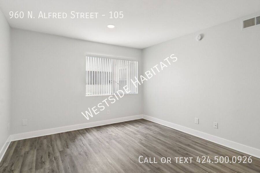 Apartment for rent at 960 N Alfred St #105, West Hollywood, CA 90069
