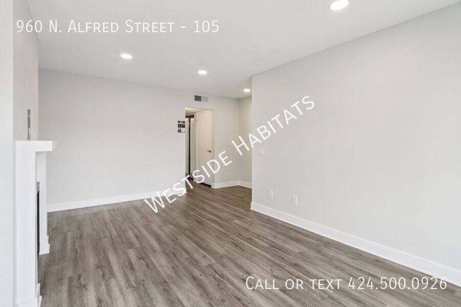 Apartment for rent at 960 N Alfred St #105, West Hollywood, CA 90069