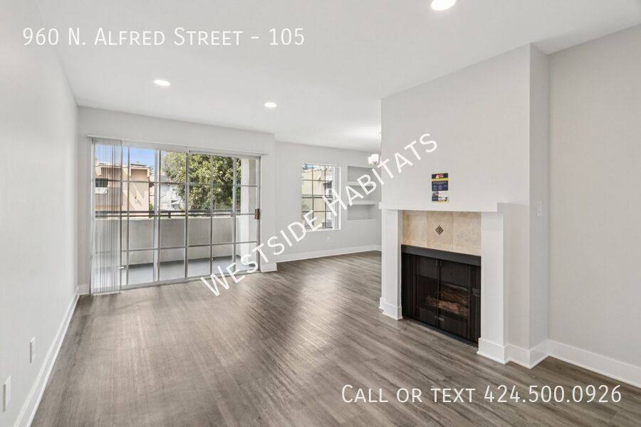 Apartment for rent at 960 N Alfred St #105, West Hollywood, CA 90069