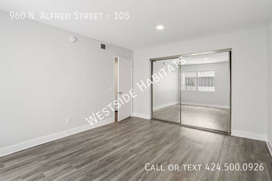 Apartment for rent at 960 N Alfred St #105, West Hollywood, CA 90069