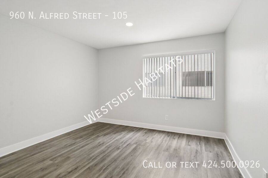 Apartment for rent at 960 N Alfred St #105, West Hollywood, CA 90069