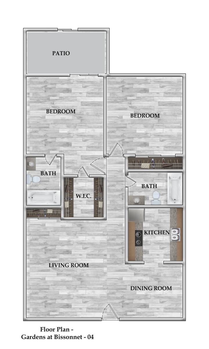 Apartment for rent at 7400 Bissonnet St, Houston, TX 77074