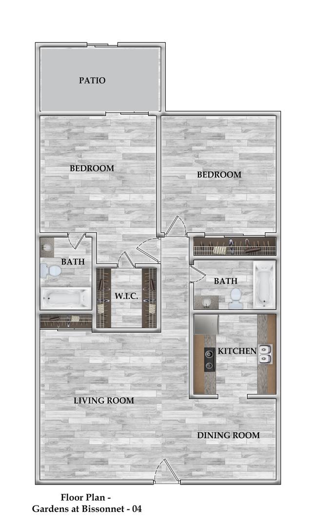 Apartment for rent at 7400 Bissonnet St, Houston, TX 77074